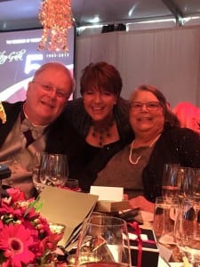 From left to right: Former CEO and Chairman of the Board of the Museum of Flight and Co-Chair of the Gala, Mike Hallman, President and CEO of The Keller Group, Lee Keller, and Mary Kay Hallman